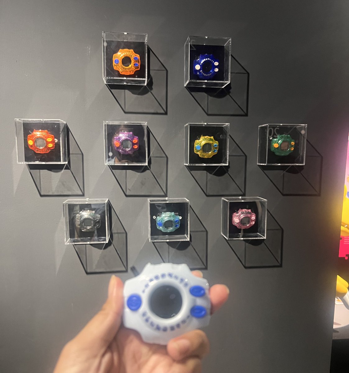 daybreaksdrop's tweet photo. Went to the Digimon Adventure 25th anniversary exhibition today ٩( 'ω' )و https://t.co/f0EM37R2Ff