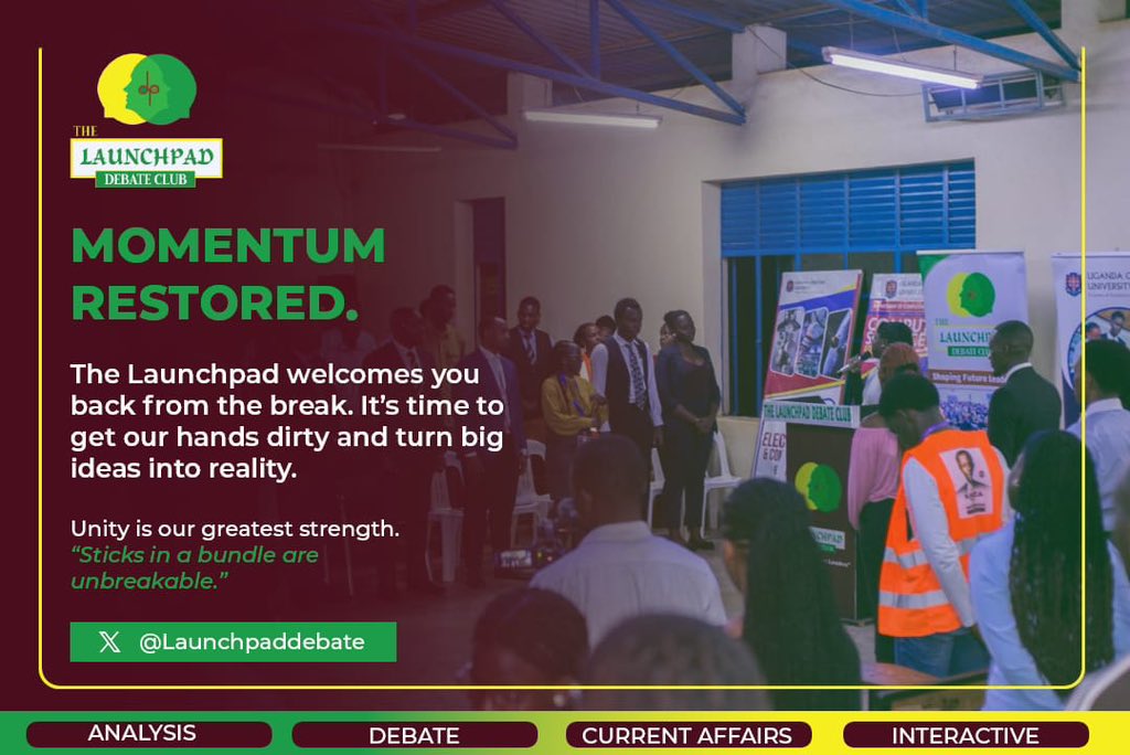 The 𝗟𝗮𝘂𝗻𝗰𝗵𝗽𝗮𝗱 𝗗𝗲𝗯𝗮𝘁𝗲 𝗖𝗹𝘂𝗯 tweet media