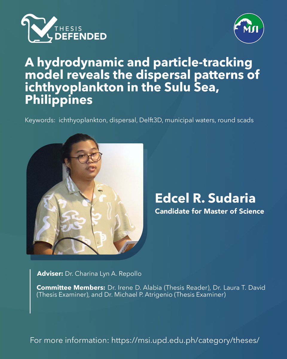 UP Marine Science Institute tweet media