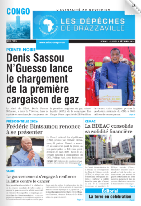 Adiac, l'Agence d'Information d'Afrique Centrale tweet media