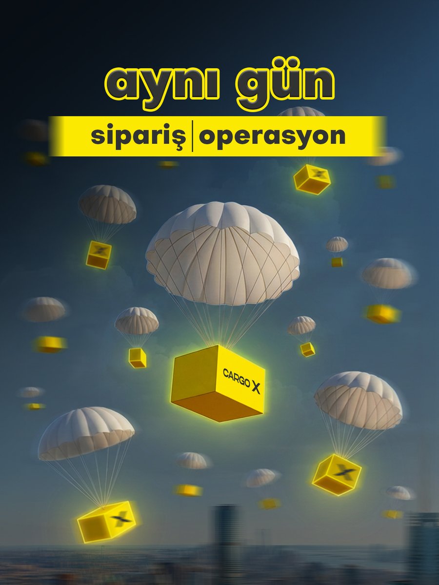 Hızlı teslimat bizim için sadece bir vaat değil, iyi planlanmış bir sistemdir.

#CARGOX #AynıGünTeslimat
