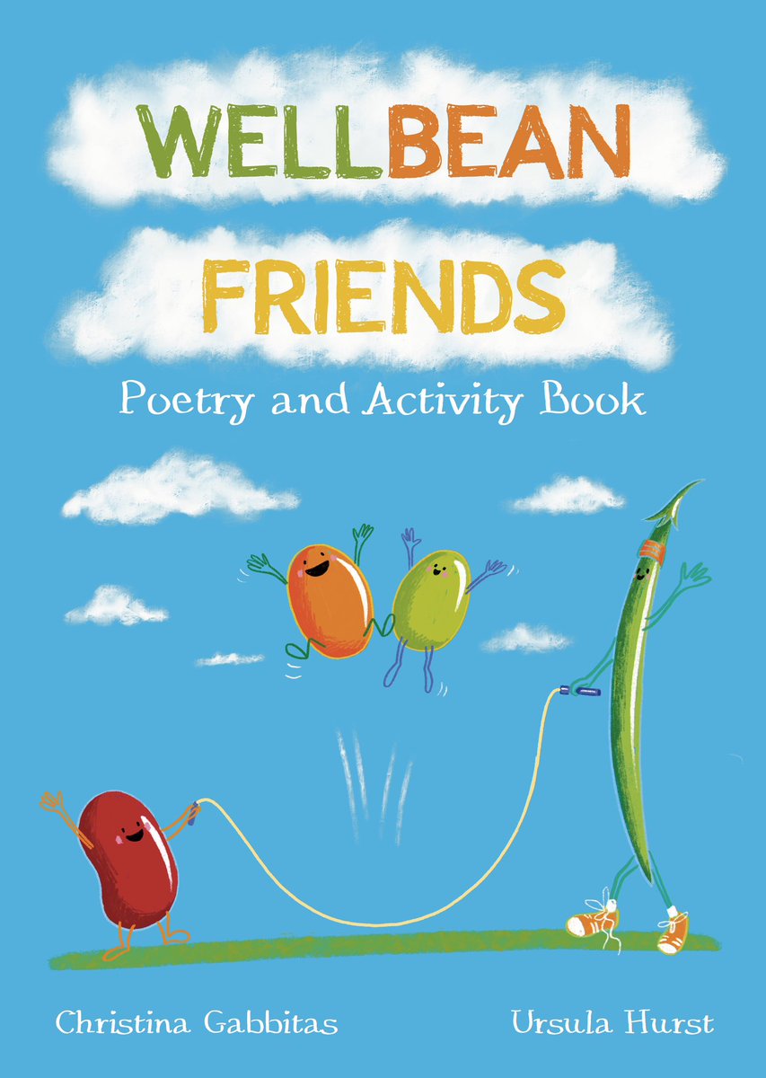 Today marks the start of #ChildrensMentalHealthWeek and the launch of my newest title, ‘Wellbean Friends,’ a children’s poetry and activity book - the poems are brought to life with lively illustrations by Ursula Hurst.
RT/Like to receive a signed copy. 

The book offers a