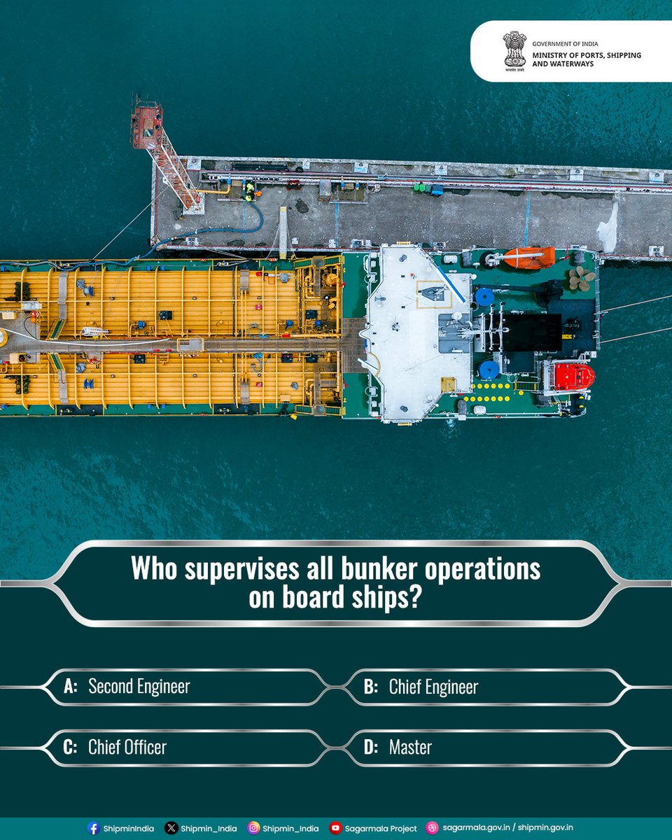 Ministry of Ports, Shipping and Waterways tweet media