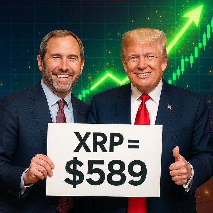When #XRP reaches $589, what would you purchase first? 👀