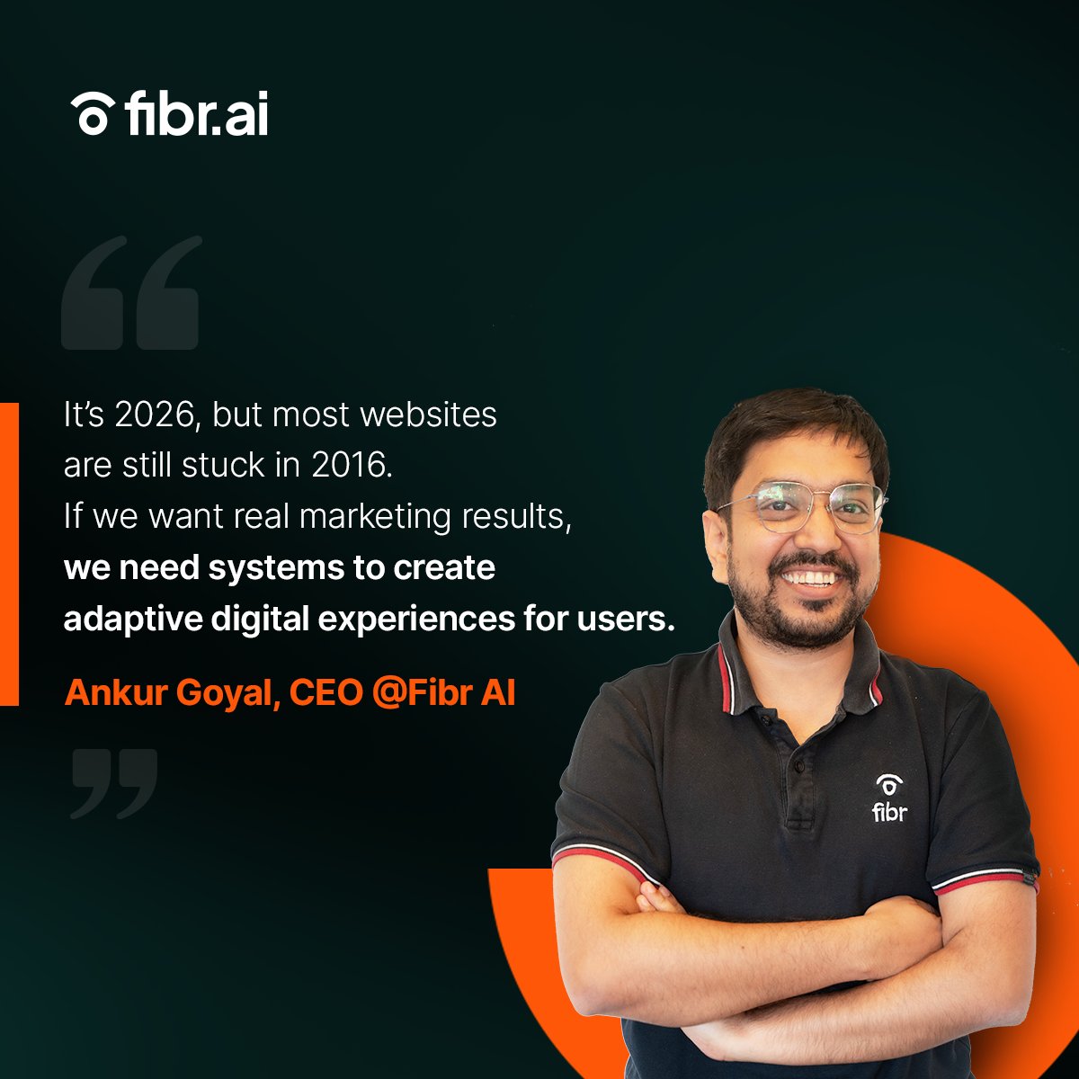 Fibr AI | The Agentic Web Experience Platform tweet media