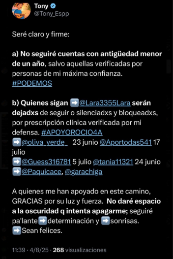 adolfito433's tweet photo. @SwynFlow, @Tony_Espp Viej0 v3rde q no trabaja. 24/7 obsesionado x 1 mujer q le puso límites y le dijo NO. Demasiado para su ego d narc1sista. Intentando vejarla y difamarla días, madrugadas, findes, noches enteras en X. Sin vida. No duerme. Post vejatorios y s3xo explícito👇 https://t.co/za6HsQNVBZ