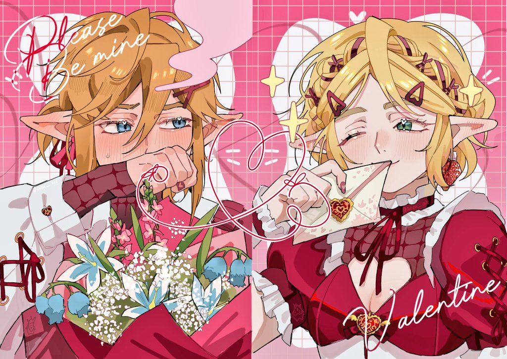 Zelink Valentine's Day 💘 

#Zelink #Zelda #Link #TLoZ #リンゼル #TheLegendOfZelda #totk #BOTW #BreathOfTheWild #TearsOfTheKingdom