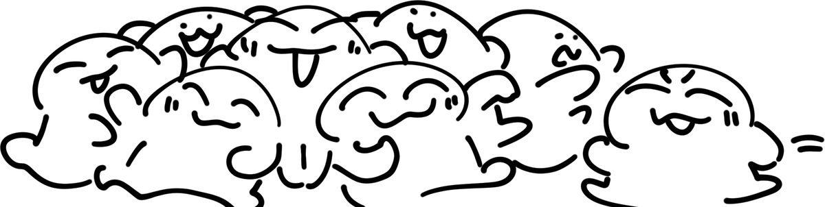 寒い季節は、押しくらまんじゅう!⛄ 