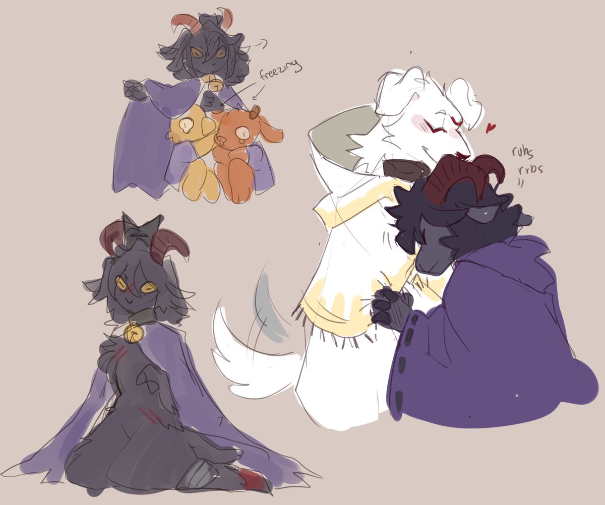 chocosnowflake_'s tweet image. Cult of the Goat feat. @Draconeko  🐐

#colt #cultofthelamb #AU #cultofthelambAU #cultofthegoat #goatcotl #thegoat