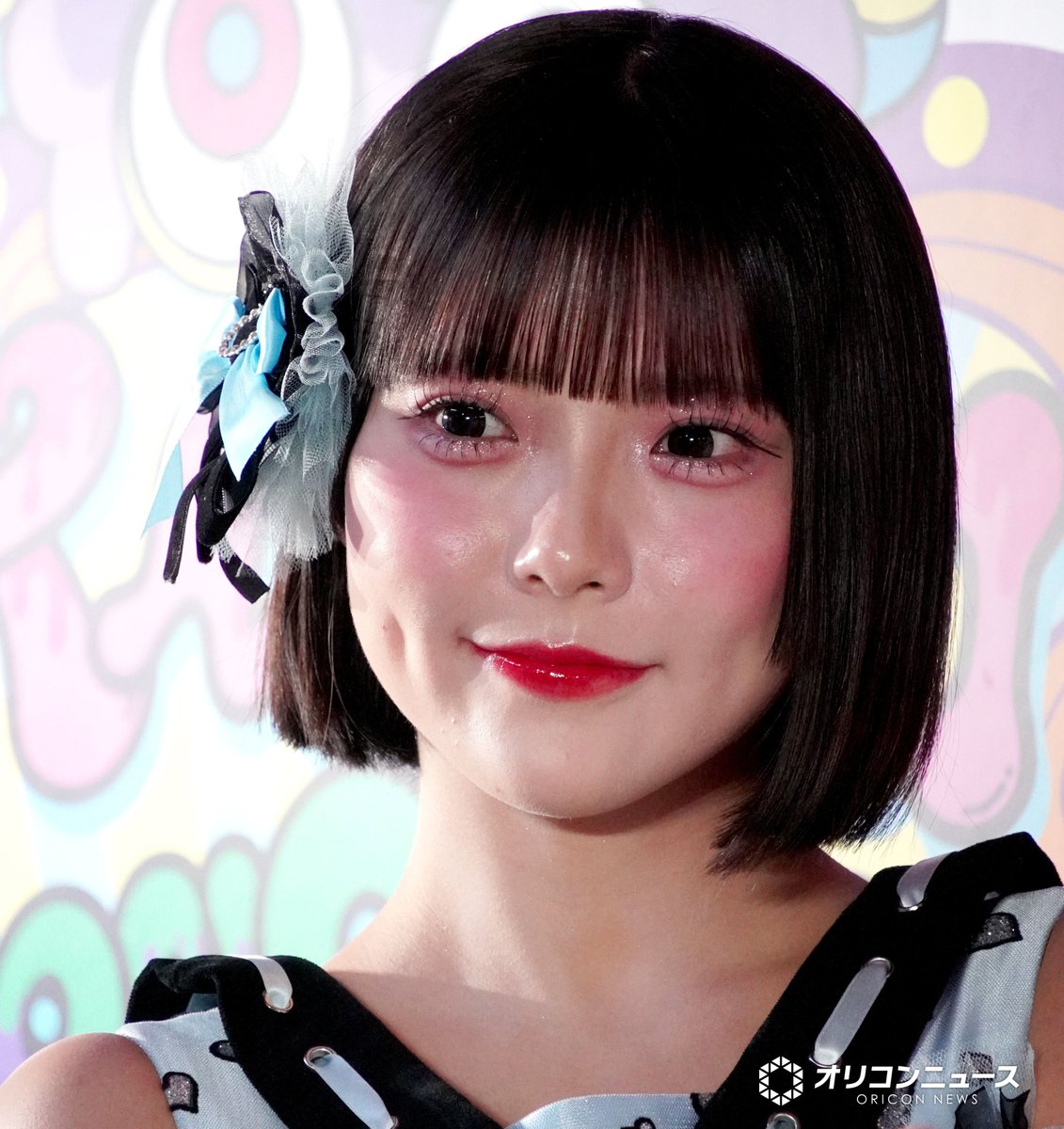 FRUITS ZIPPER真中まな カラフルなフードの食レポ挑戦 「東京ドーム