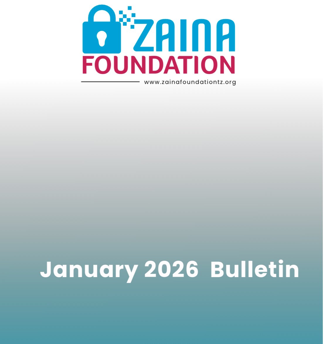 ZainaFoundation's tweet photo. Zaina Foundation Minthly Newsletter | January 2026 https://t.co/SUVdrRsSYt https://t.co/A2j4V0PkZ7