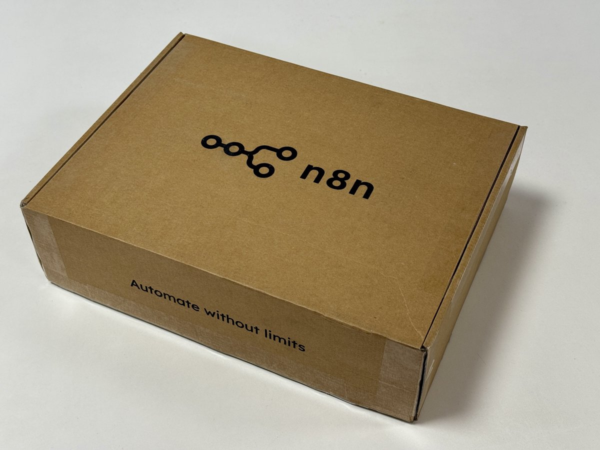 workfloows's tweet photo. So I got a mysterious package recently at my office. I guess it's a little nudge to finally drop something new on YouTube 😅 Many thanks @n8n_io, appreciate it a lot! https://t.co/6YtB6Wq0zy