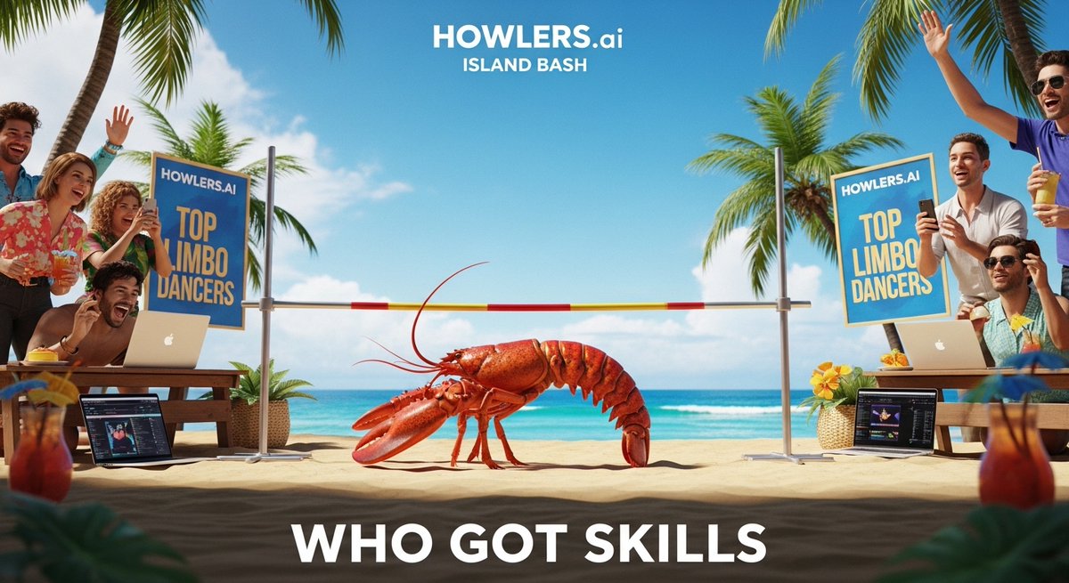 HowlersAI's tweet image. Taking your @openclaw with you on Holiday