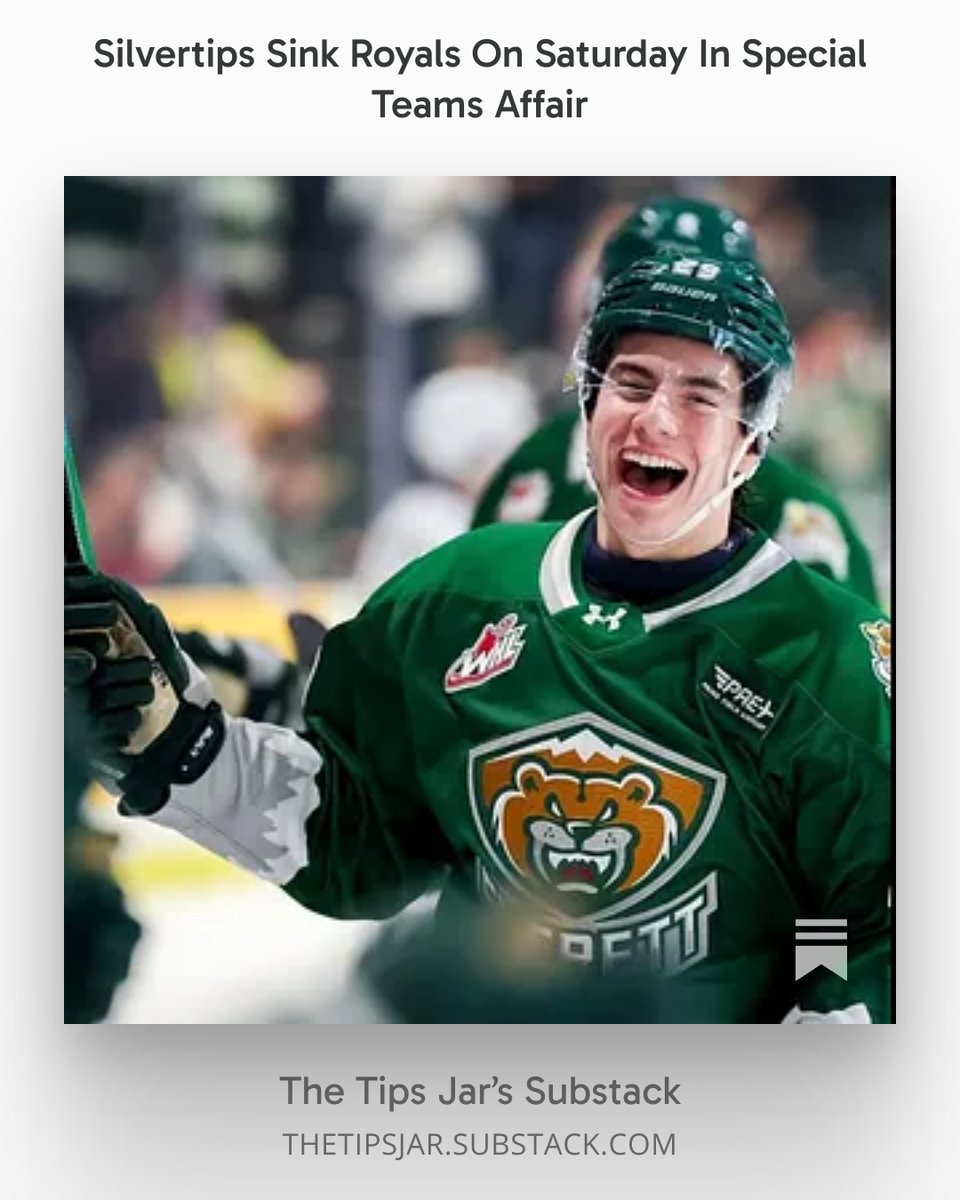TheTipsJar's tweet photo. The @WHLsilvertips beat the @victoriaroyals in a close bout on Saturday night in downtown Everett.  The Royals played an admirable game but the Tips depth really set them apart

https://t.co/10Ravp4dSo

#EverettSilvertips #VictoriaRoyals #NHLDraft #Hockey #WHL https://t.co/hYbamsqq1U