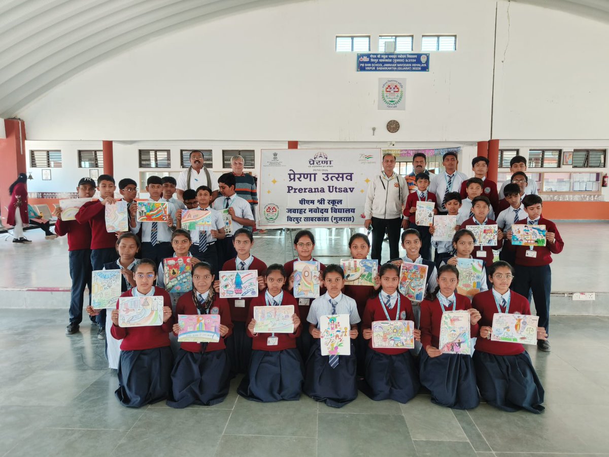 jnvsabarkantha1's tweet photo. PRERANA PROGRAMME SCHOOL LEVAL (09/02/2026) @jnvsabarkantha1 #nvsv #nvshq #commissionernvs #MoeMinistry of Education #events #nvsropune #nvspune #nvshqnoid #Prerana #Experientiallearning #schooleducation https://t.co/75dgK1GNzB