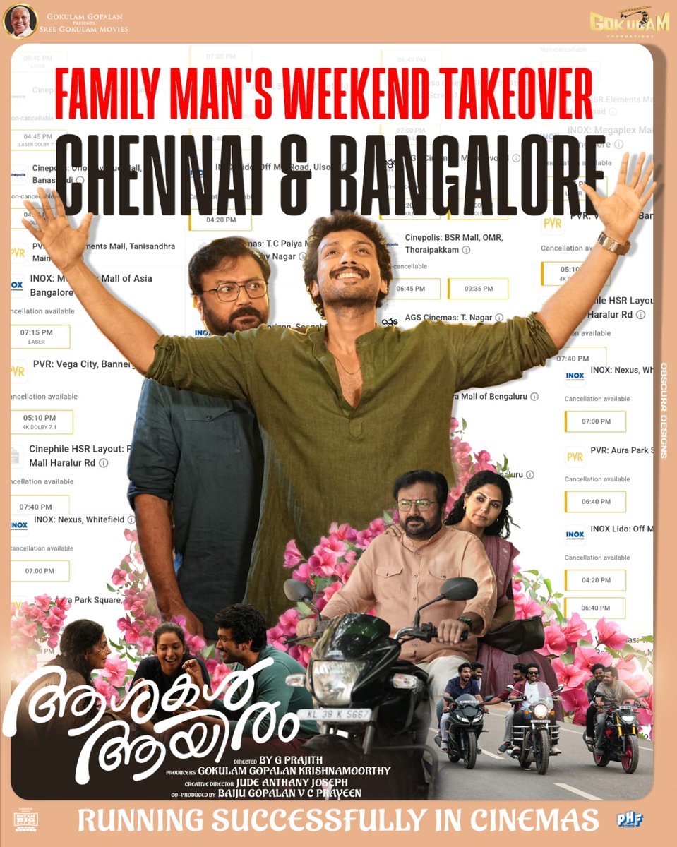 The film balances fun and emotion without overdoing either, making it a smooth and pleasant watch.
#Jayaram #AshakalAayiram #EmotionalRollercoaster #FeelGoodCinema