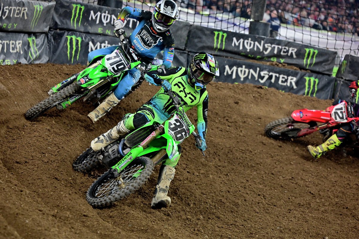 □AMAスーパークロス 第5戦グレンデール 450ccクラスではMonster