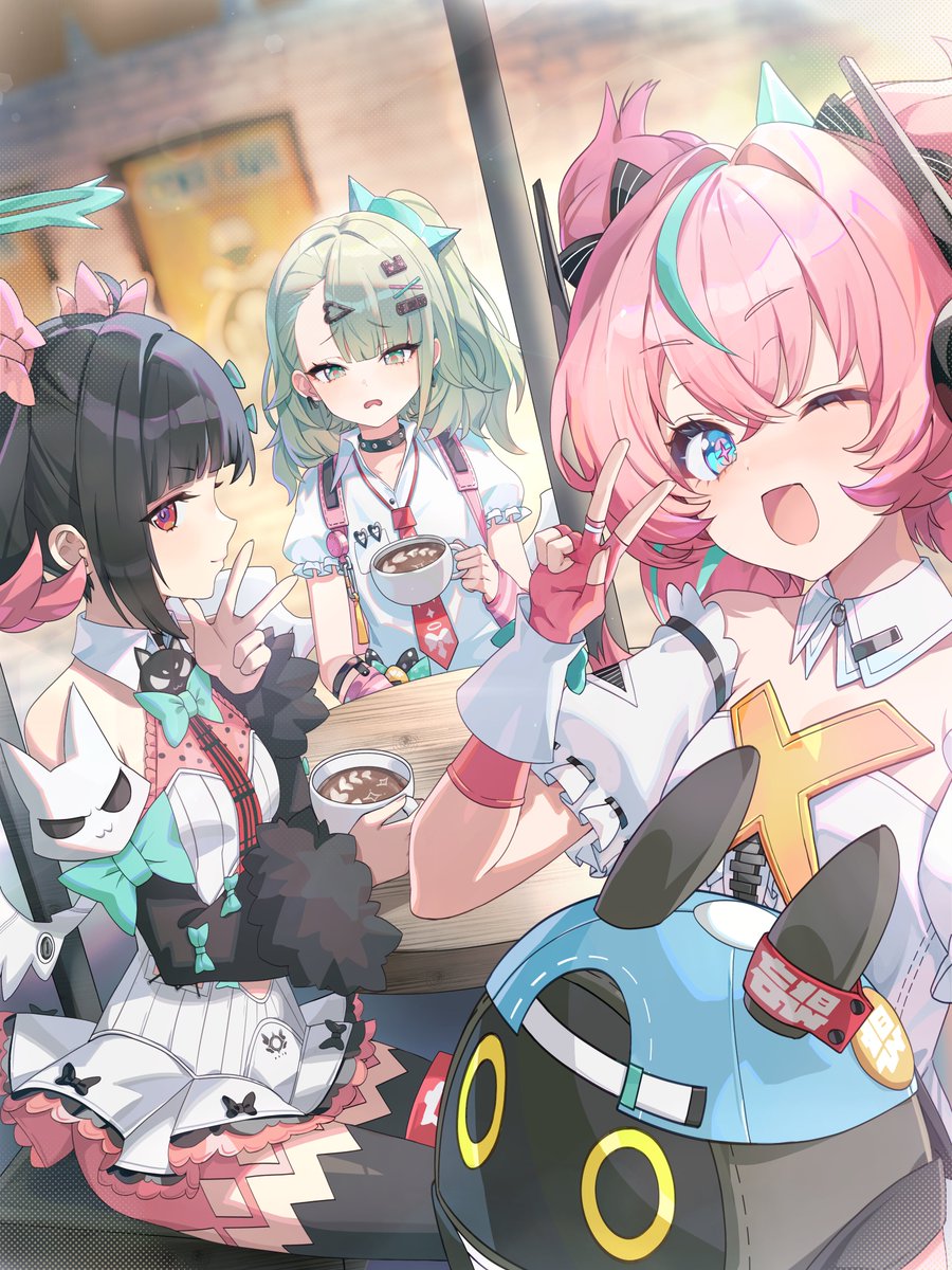 千夏さんのご要望により、うさ耳を外しました😭
#ゼンゼロ #妄想エンジェル