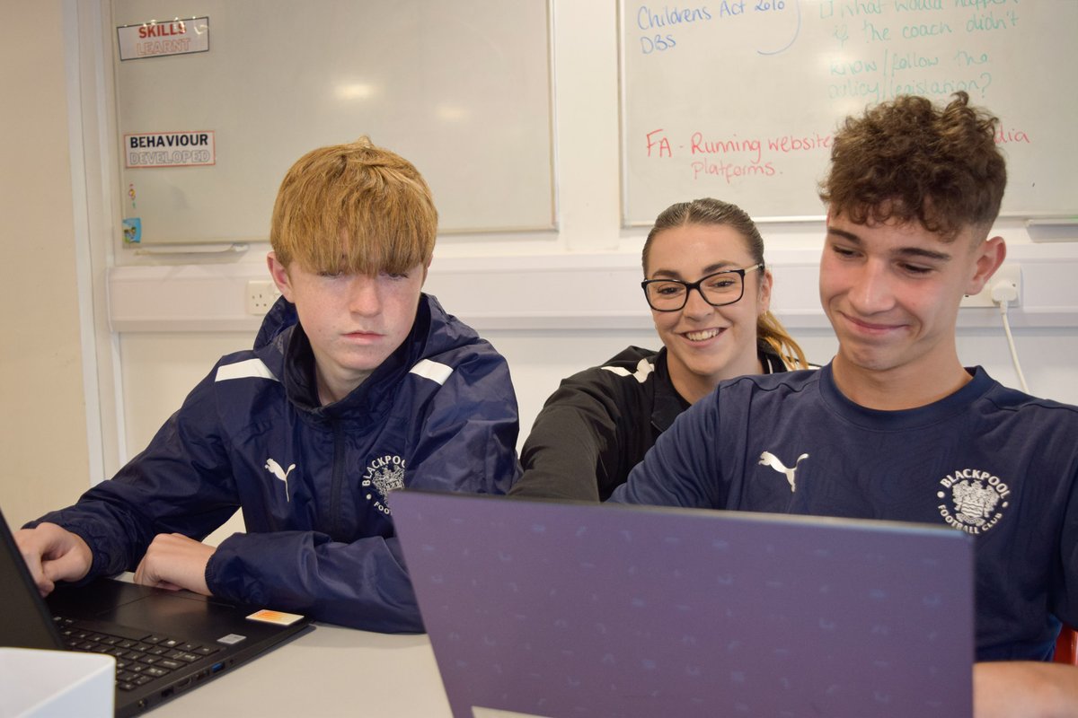 Blackpool FC Community Trust tweet media