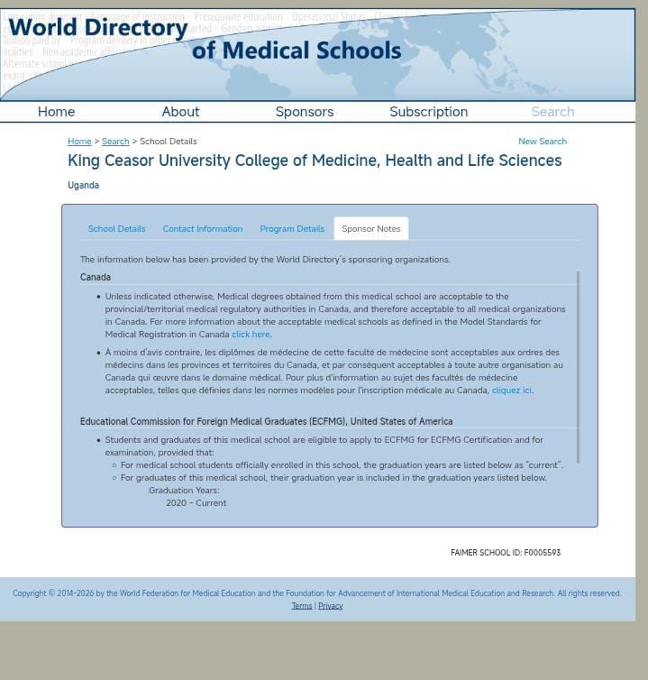 Big news. KCU is now officially listed in the World Directory of Medical Schools 🌍🩺This milestone affirms the quality, credibility, and global recognition of our medical training. We celebrate our students, faculty, alumni, &amp; partners who made this possible.
#KCUMedicalSchool
