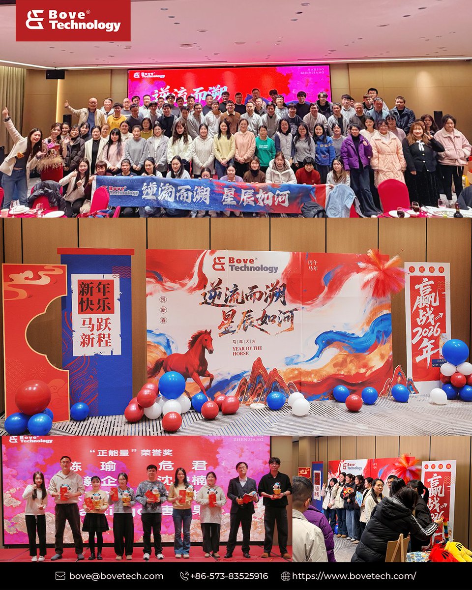 BoveTechnology's tweet photo. ✨ 𝙒𝙧𝙖𝙥𝙥𝙞𝙣𝙜 𝙐𝙥 𝙖𝙣 𝘼𝙢𝙖𝙯𝙞𝙣𝙜 𝙔𝙚𝙖𝙧! ✨
This past Friday, the 𝘽𝙊𝙑𝙀 team celebrated an unforgettable annual party! 🎉
Our smart water solutions continued to grow — with breakthroughs, stronger partnerships, and global impact.
 Ready for a successful 2026! 🚀 https://t.co/MukoEEoWHw