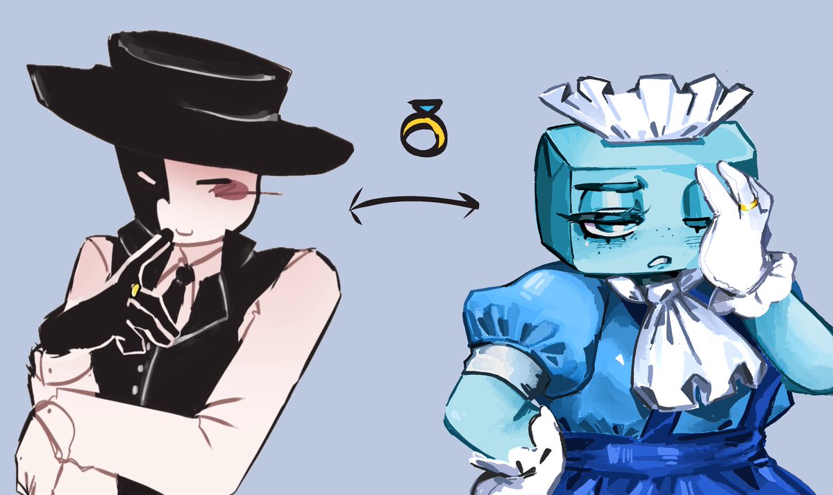 Most random ass marriage  😭😭😭 im crineeee, collab with my friend <a href="/sk_0u/">arii</a> !!! Heyyyyy  mwa mwa mwa

#dieofdeath #dandysworld