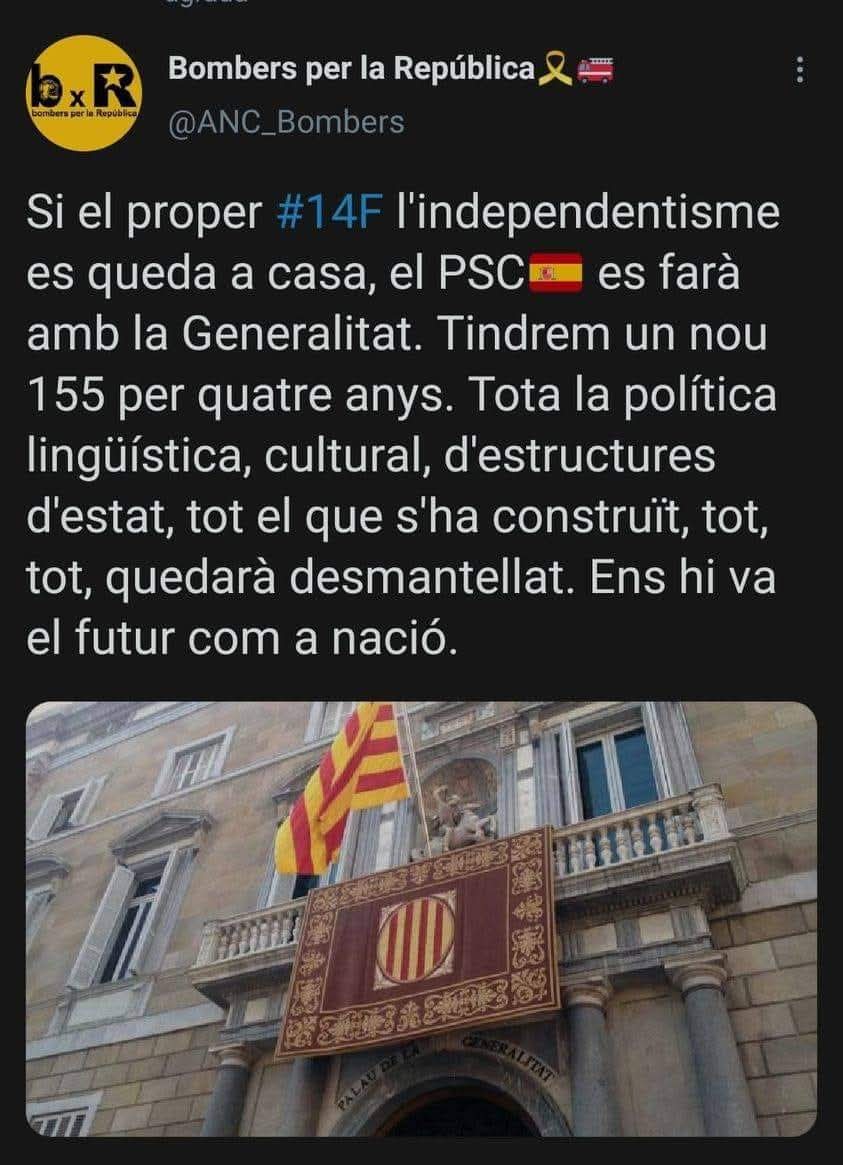 CIRIAGERMAN's tweet image. ENS VAN AVISAR !!!