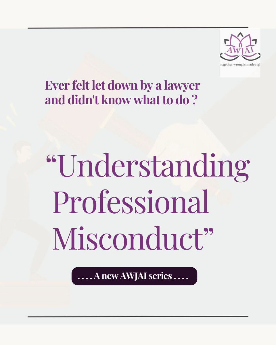 Understanding Professional Misconduct: Accountability at the Bar

Every lawyer is guided by professional rules. But many people do not fully understand what happens when those rules are broken.   

We often hear from people who feel wronged by a lawyer and simply do not know what