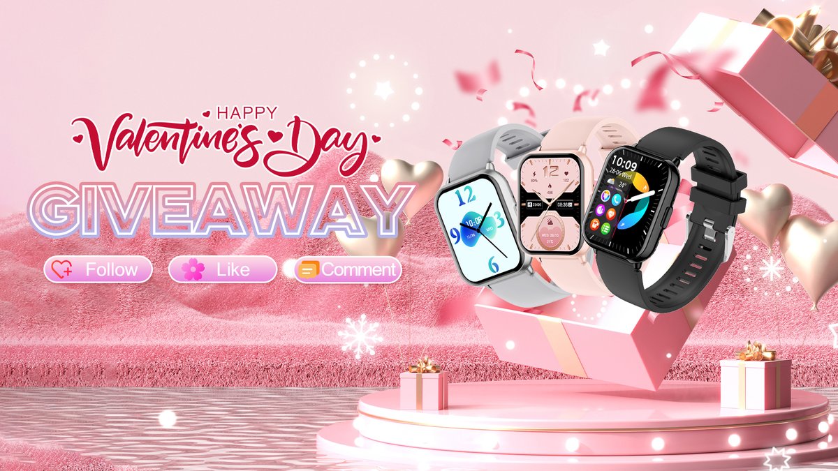 💞Happy Valentine's Day! 💞

Let's celebrate love in a smarter way.💑We’re giving away a smartwatch #AIMind to Two lucky winners!🎁

✨How to participate:
1⃣Follow us: <a href="/pejeglobal/">PEJE Global</a>
2⃣Like &amp; Retweet this post
3⃣Tag that special person in your heart

 🗓 Giveaway ends Feb 25,2026.