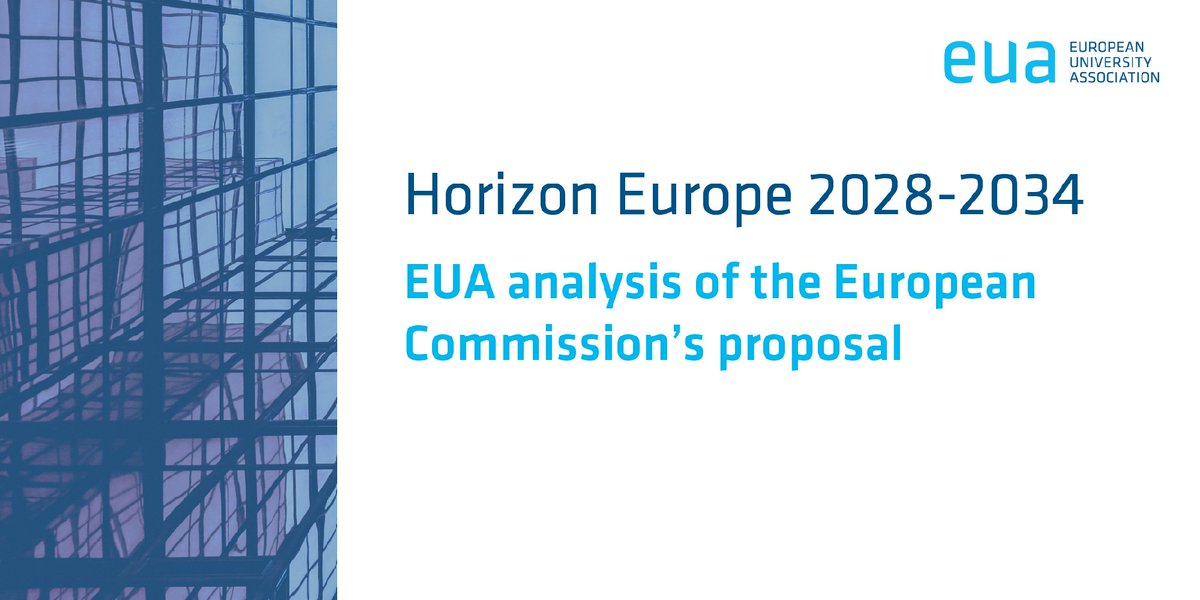euatweets's tweet image. Maintaining #HorizonEU as a stand-alone programme, with its own legal base, budget and branding, shows commitment to R&amp;amp;I that serves as a cornerstone of Europe’s #competitiveness, prosperity and resilience. 💡✨

📄 Read EUA's full analysis bit.ly/4nxoFL4