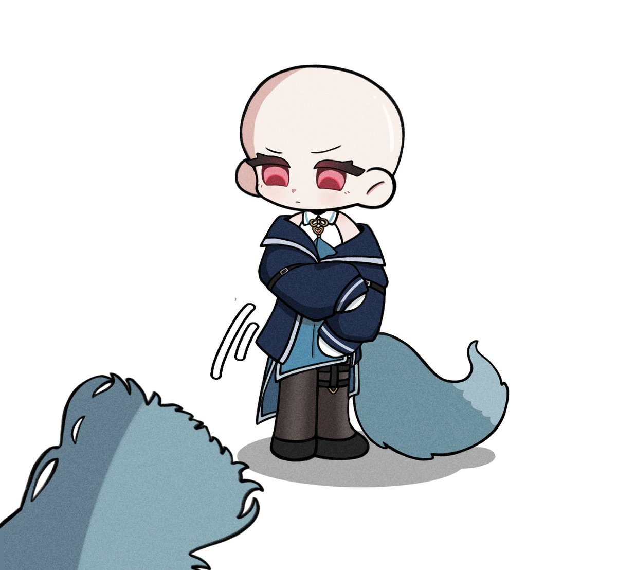 頭髮也不要了。