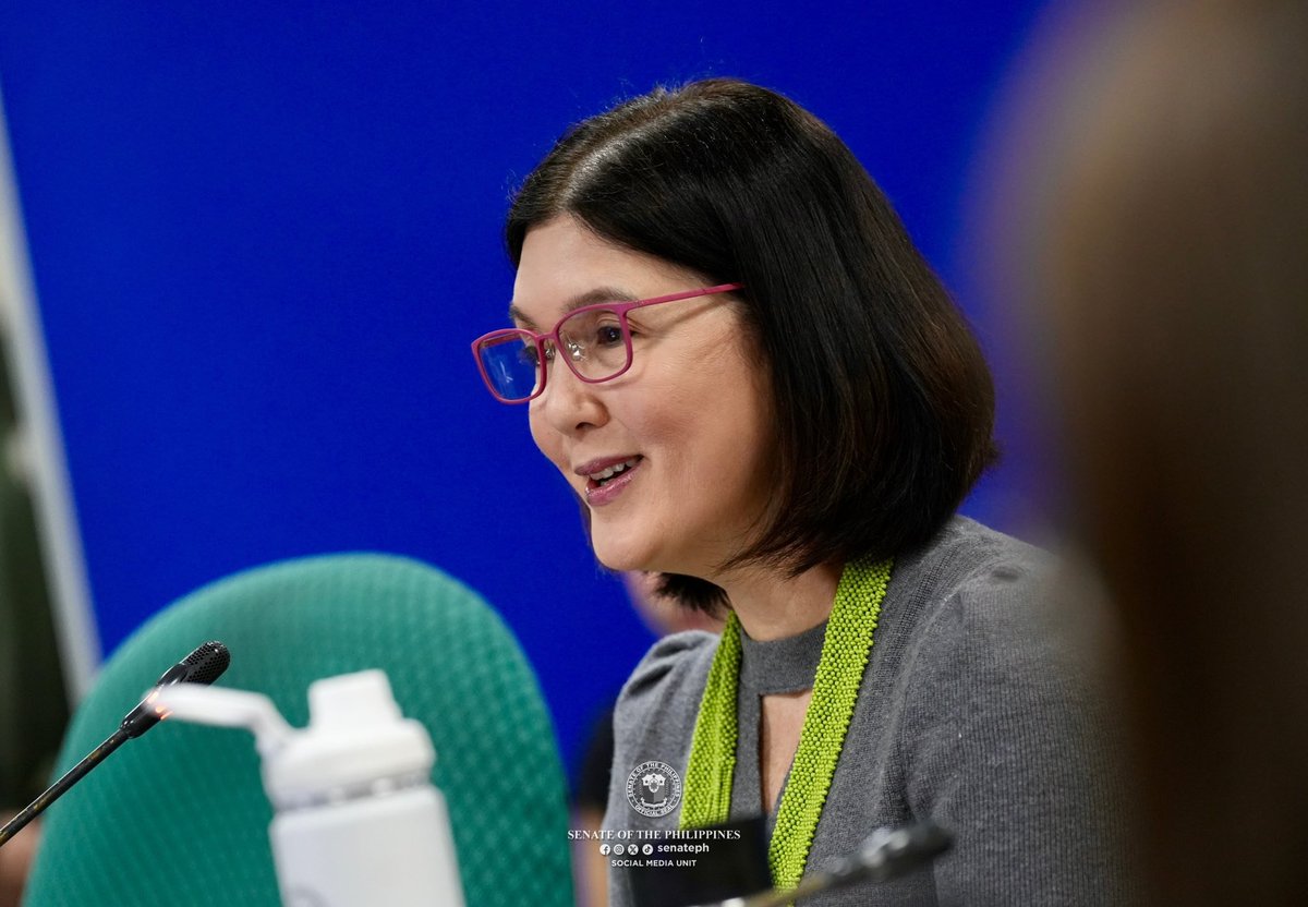 senatePH's tweet image. Sen. Pia Cayetano presided over the Senate Committee on Energy hearing on the proposed amendment to the Electric Power Industry Reform Act of 2001 (Republic Act No. 9136) that seeks to establish a legislated lifeline electricity rate subsidy. #SenatePH 1/2 @piacayetano