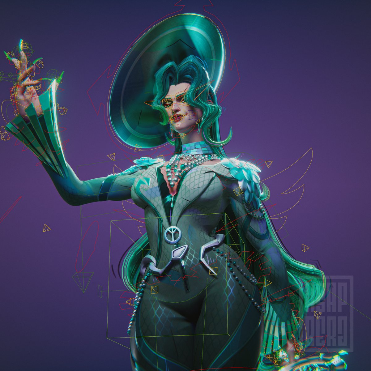 Another Free Rig: Hela  - Disco Of The Dead

Similar to the Queen In Black rig, you can reuse and share animations from both rigs. Done in Blender 4.4

link below 👇
