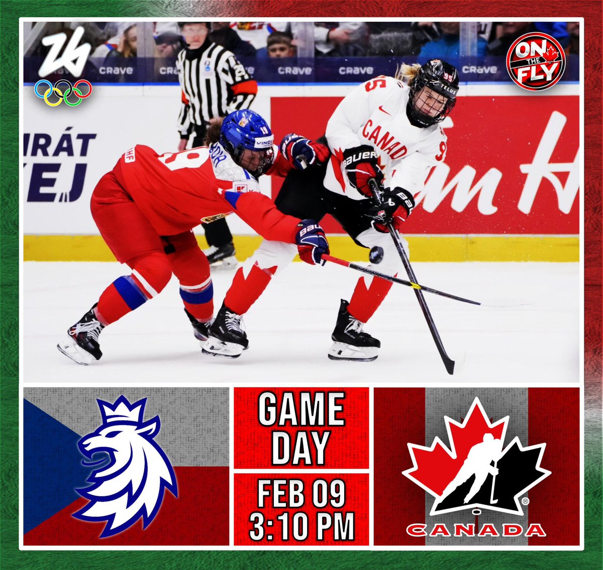 Day 5 of the Women’s Olympic Hockey Event is here!!!!

Drop your score predictions for ALL 4 games!!!⬇️

#OlympicHockey #iihf #MilanoCortina2026 #HockeyCanada  #USAHockey