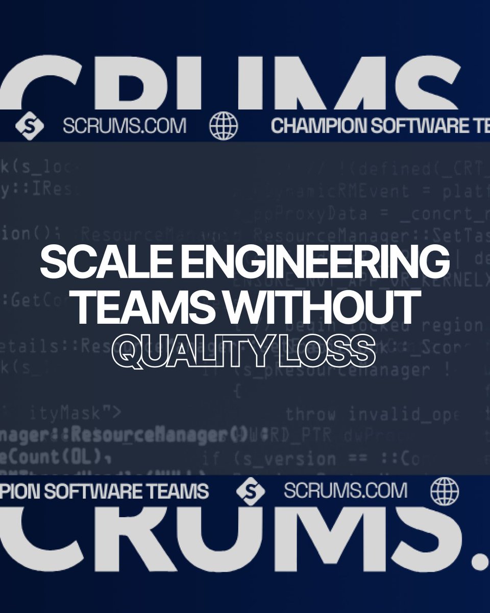 Scaling your engineering team shouldn't mean compromising on your standards. 📈 As teams grow, communication overhead often increases while code quality slips. 

Read the full blog:
🔗 hubs.la/Q04249lg0