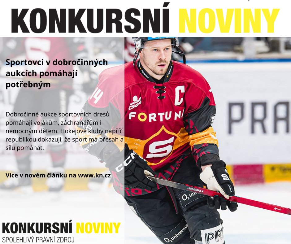Sportovní kluby v Česku potvrzují, že jejich role nekončí u výsledků na ledě.

Dobročinné aukce dresů pomáhají vojákům, IZS i nemocným dětem a mají reálný dopad.

Celý text 👉 kn.cz/?p=18892&previ…