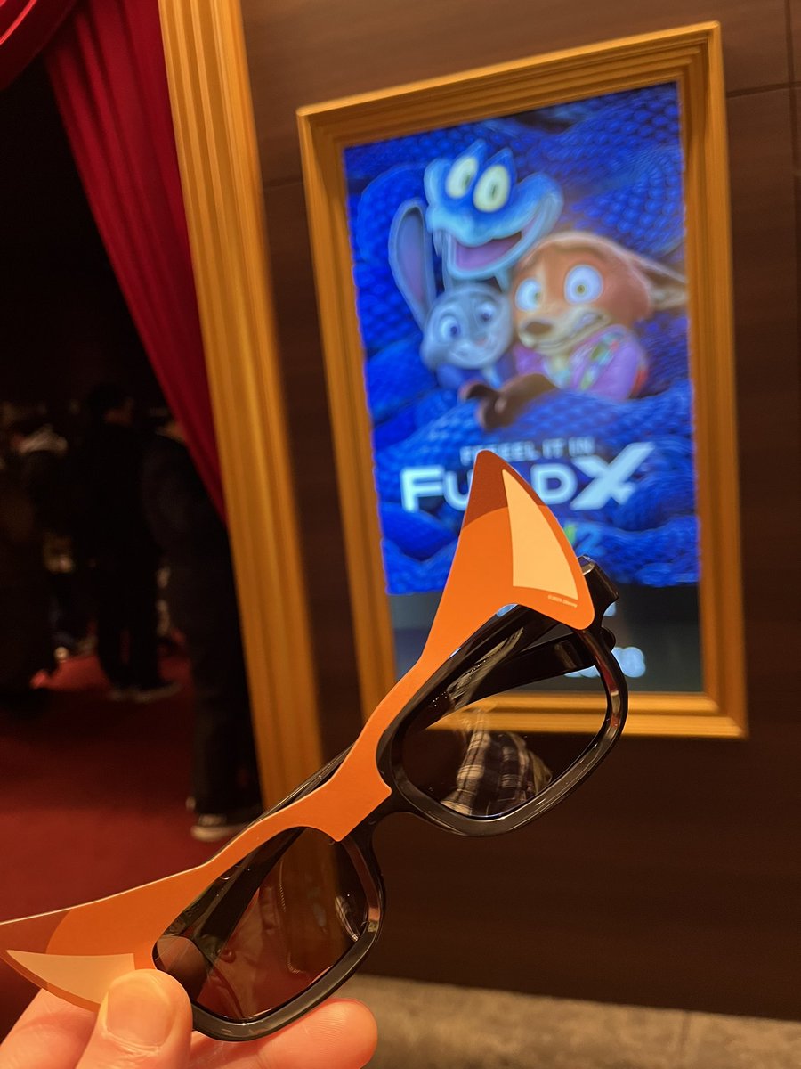 ズトピ3D4DXめちゃくちゃ良かったー！！マズルの部分が立体的なのとてもとても良かった✨コレも何回も観たいな...！