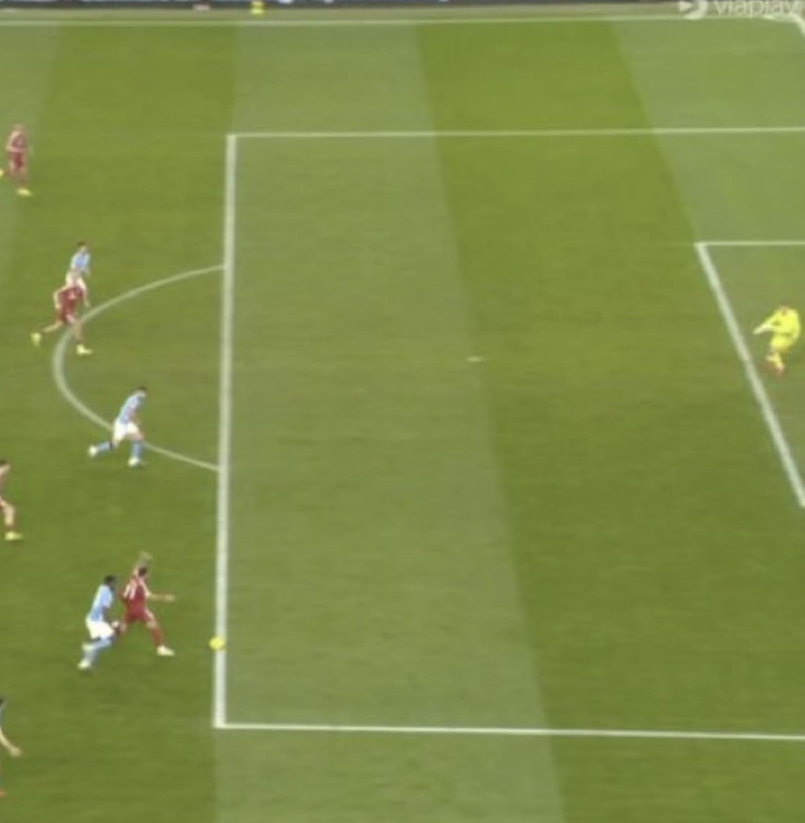 When officials get decisions so egregiously wrong, despite the benefit of VAR, their integrity will be called into question.

This wasn’t just an obvious goal scoring “opportunity” - anyone who has ever watched Salah EXPECTED him to score from here. Including Guehi, clearly.