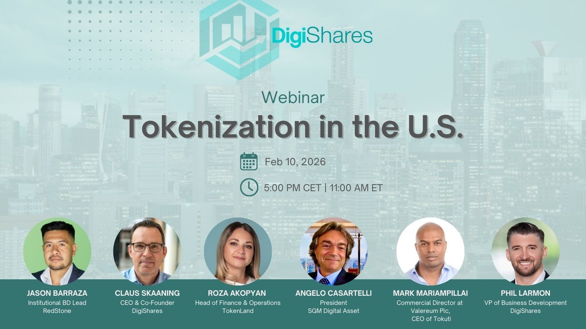 DigiShares tweet media