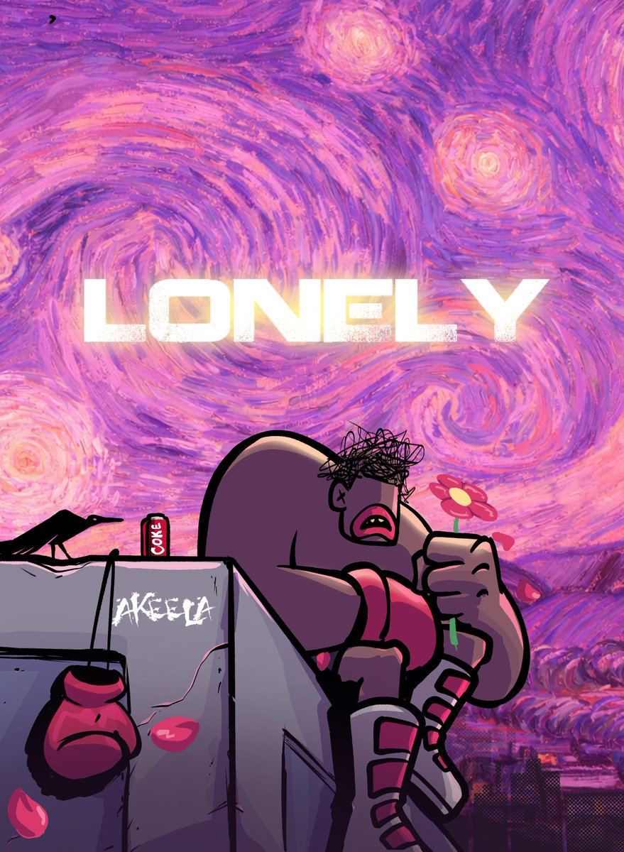 Akeela99O's tweet photo. LONELY by Akeela. #art https://t.co/wkd5CMF0Dd