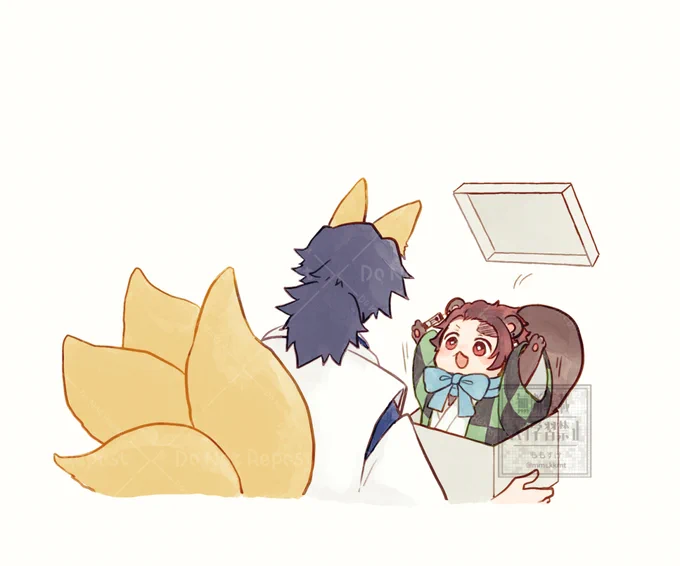 差し入れ用に描いたきつたぬ義炭