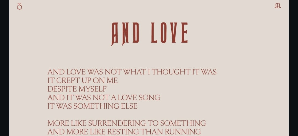 and I met every monster from the bar to Broadway
and all their violent offers I just turned them away