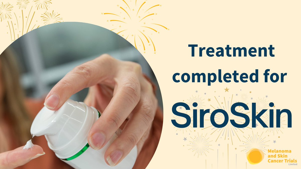 Melanoma and Skin Cancer Trials (MASC Trials) tweet media