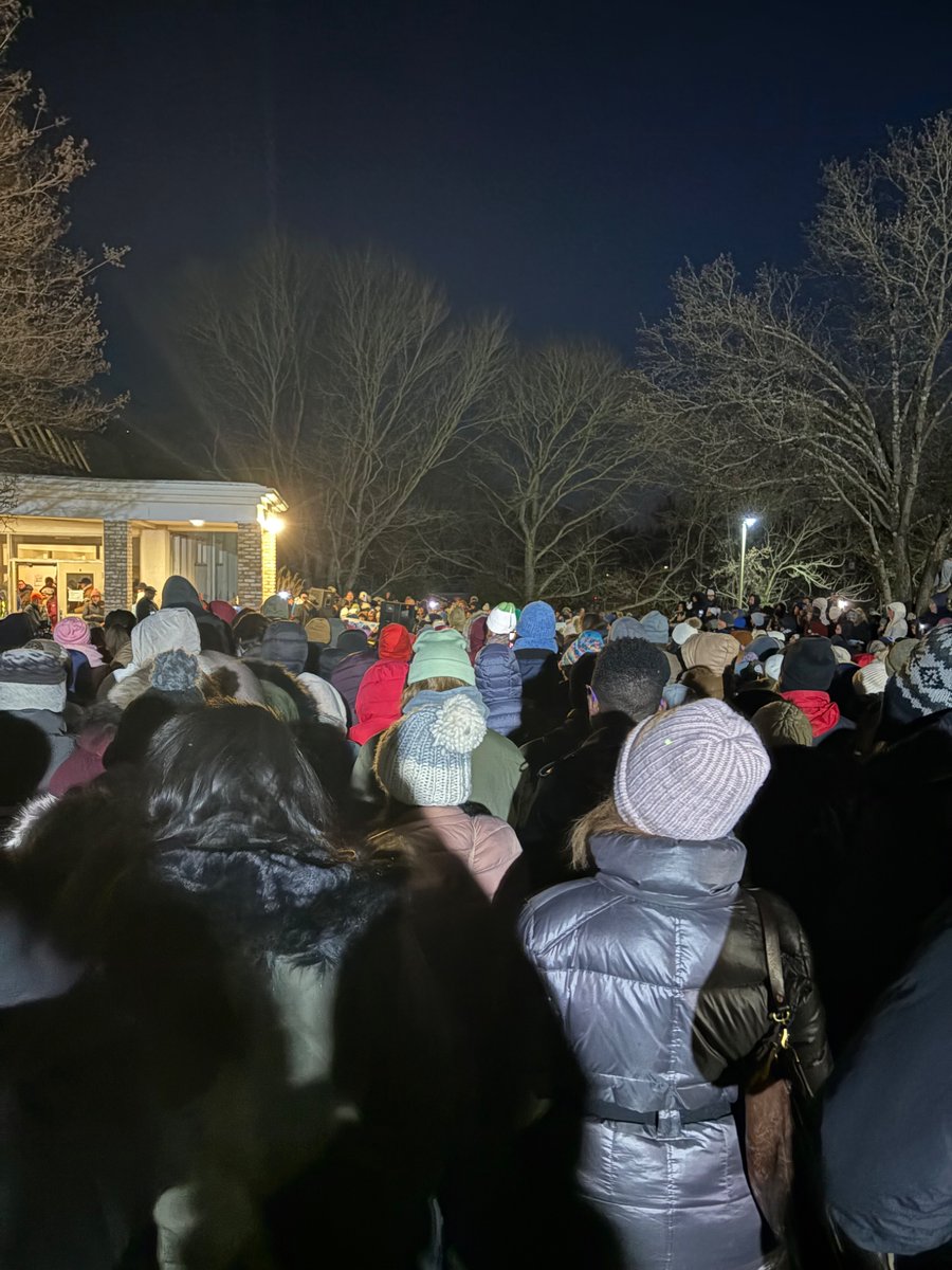 My wife and I felt the positively inspiring energy of the crowd joining with the peace walking monastics tonight outside the Mt. Vernon Presbyterian Church, on a very cold evening. Our brief time in the cold was nothing compared to the monastics' intrepid average of twenty miles