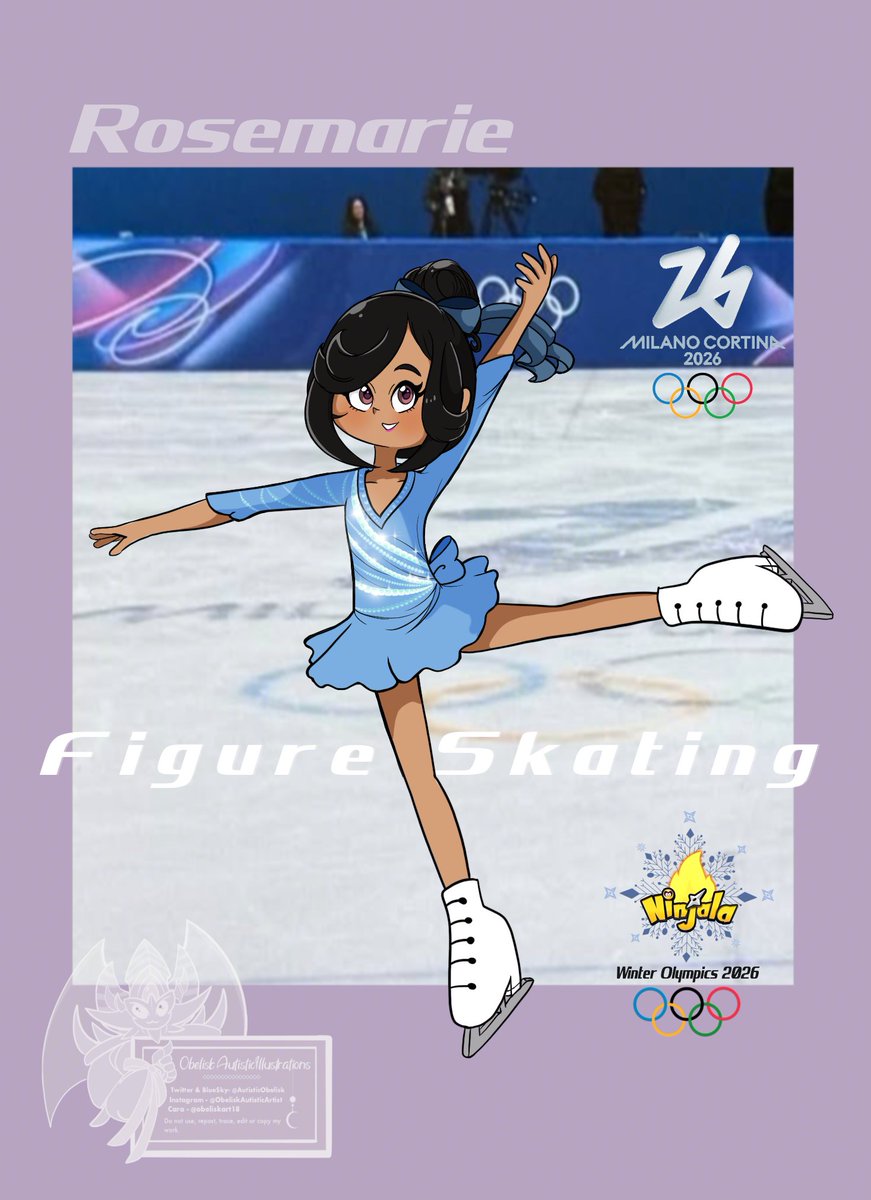 らーらーら Ninjala Winter Olympics Celebration 2026 🥇 Rosemarie
