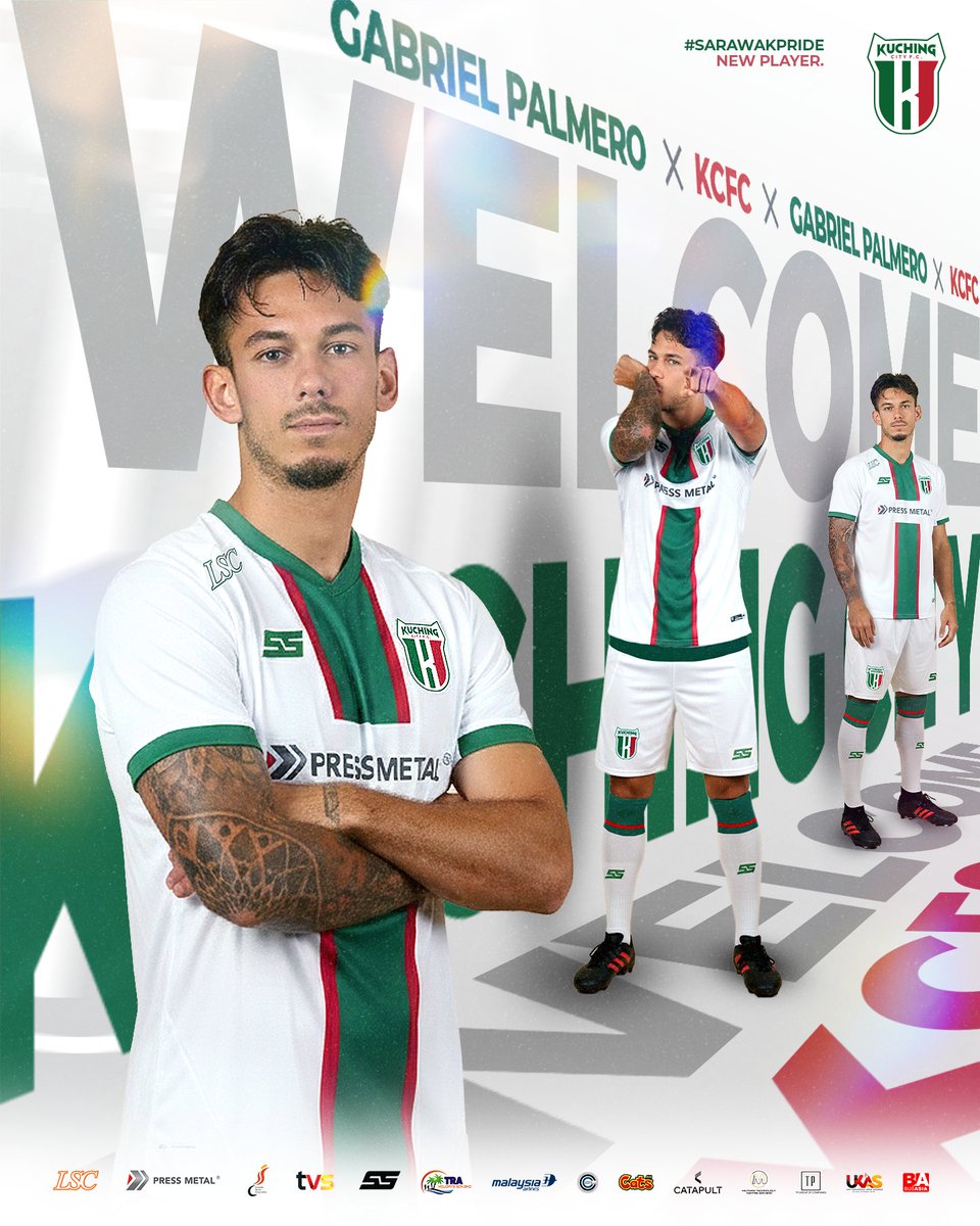 HERE WE GO!
Gabriel Palmero is Kuching City!

*ktkorang tok nang penauk ohhhh. Coba la tunggu page announce dlok. Hmmmm