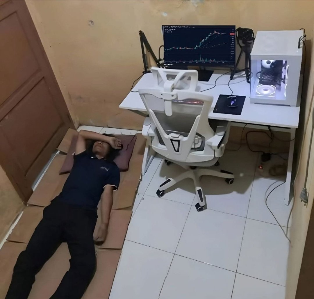 Just sold my bed for more cash to buy the dip