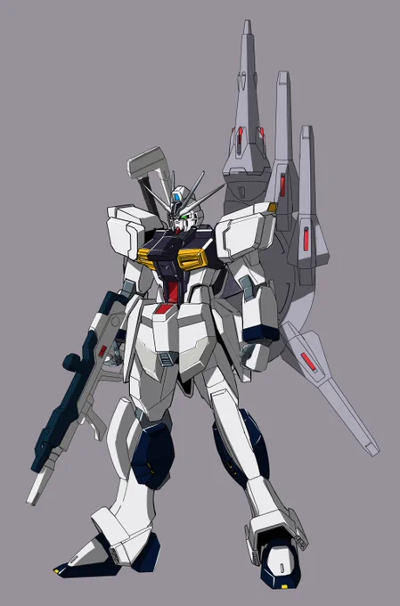 何かのコア担当してそうなインパルスを描きました #閃光のハサウェイ?