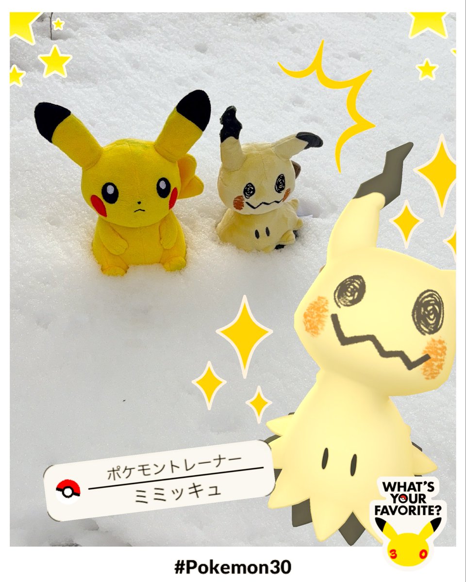 hinatter21's tweet image. さっそくミミッキュと✨

#gosnapshot #pokemongoAR #pokemon30