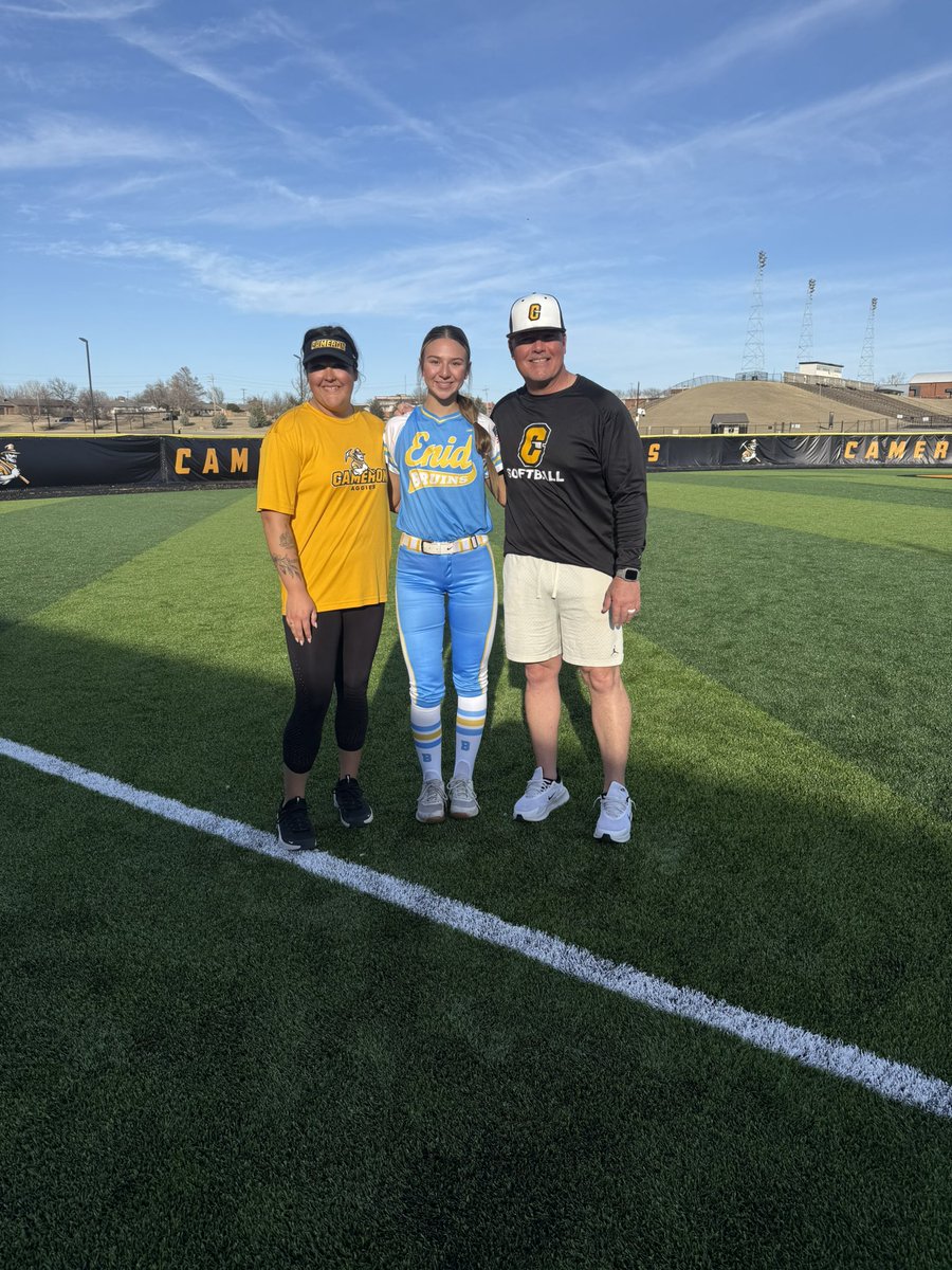 AvaBain08's tweet photo. Had a great time at the @cuaggiessb camp today! Thank you @BryanKHoward1 for putting on the camp! https://t.co/vRzyXOs4P7